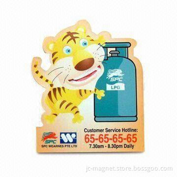 Fridge Sticker, Available in Various Sizes, Made of PVC and Rubber